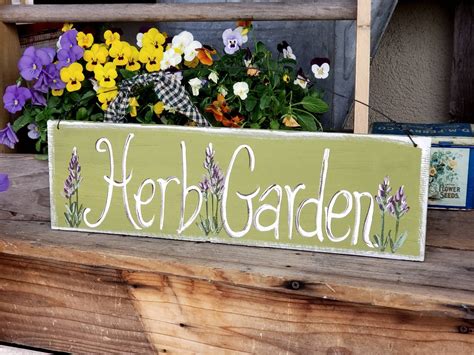Printable Herb Garden Signs